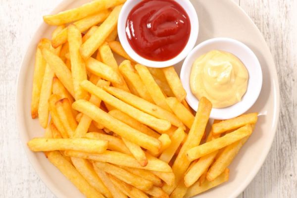 بطاطا مقلية كبير